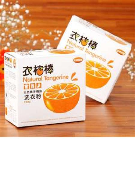 衣桔棒天然冷壓橘油強效潔白洗衣粉