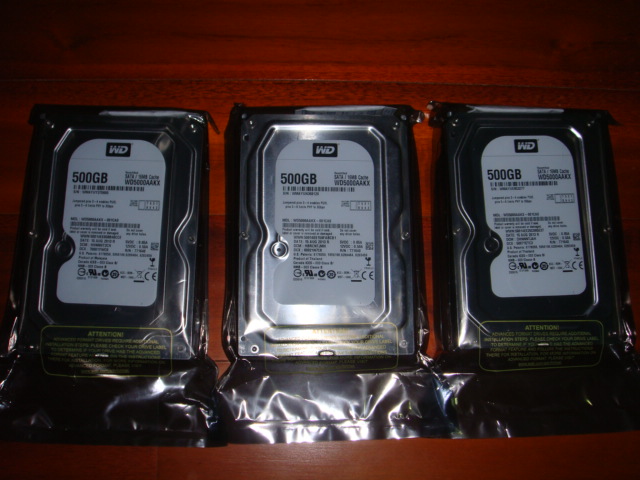 (已售出)WD 500G SATA 硬碟