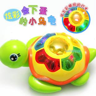 電動万向轉向燈光音樂生蛋下蛋烏龜
