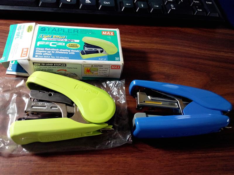 MAX HD-10F(L)釘書機