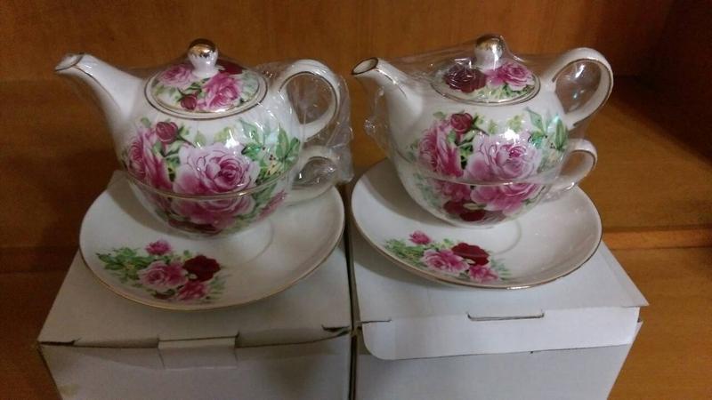 泡茶  花瓶組